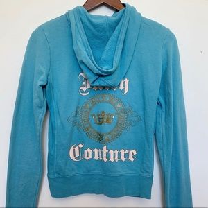Juicy Couture blue hoodie